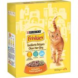 Friskies 5 Adet Tavuklu Kuru Kedi Maması 300 gr