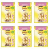 Friskies 6x85 gr Tavuklu Soslu Yaş Yavru Kedi Maması