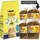 friskies Purina Friskies Somonlu ve Sebzeli Kısırlaştırılmış Kedi Maması Ekopaket - 4KG