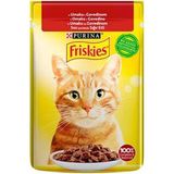 Frıskıes Sığır Etli Pouch Yaş Kedi Maması 85 gr - 26 Adet