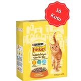 Friskies Tavuklu 10x300 gr Yetiskin Kuru Kedi Maması