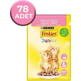 Friskies Tavuklu Yavru Yaş Kedi Maması 85 gr x 78 Adet
