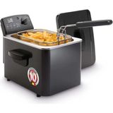Fritel Turbo Fritöz 3200 W Çıkabilir Hazne - Siyah