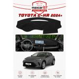 FRKTORPIDO Toyota CHR 2024+ Elegance Serisi Uyumlu Torpido Koruma Örtüsü/Kılıfı Siyah