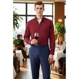 FRM Erkek Nakışlı Oxford Gömlek Regular Fit Fonksiyonel Dayanıklı Kaliteli Konforlu Estetik Şık