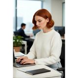 FRM Kadın Basic Siluet Oversize Triko Kazak Crop Düşük Kol Akıtma Detaylı Soğuk Havalar Için Ideal - Ekru