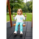 FRM Kız Çocuk Pijama Seti Rahatlık ve Şıklığı Bir Araya Getiren Tasarım Kaliteli Şık Rahat - Mint - 5 - 6 Yaş