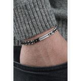 FRNCH 316L Çelik İtalyan Model Gümüş Renk Erkek Bileklik FRJ12856-3856-A