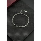 FRNCH 925 Ayar Gümüş italyan Model Gümüş Renk Erkek Bileklik FRJ12668-3668-A