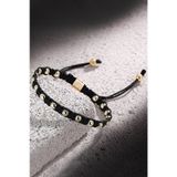 FRNCH FRJ11107-1207-G Handmade Erkek Makrome Bileklik