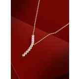 FRNCH FRJ30419-519-G Sıralı Zirkon Taşlı Kadın Kolye