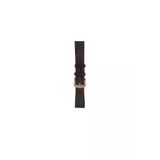 Fro 20Mm Kordon Genişliği Olan Saatlerle Uyumlu 20 Mm Hakiki Deri Iguana Kahve Kordon Gold Toka