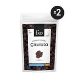FRO 2'li Paket Yulaflı Cevizli Çikolata Vegan Glutensiz Şekersiz Sağlıklı Atıştırmalık 2x50gr