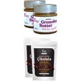 Fro 4'lü 2xgranola Butter Original Sürülebilir 2xyulaflı Cevizli Çikolata Sağlıklı Atıştırmalık - 250 gr