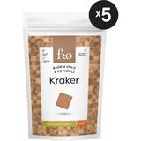Fro 5'li Badem Unlu Peynirli Kraker Glutensiz Doyurucu Sağlıklı Katkısız Atıştırmalık - 250 gr