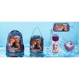Frocx Frozen Ilkokul Çantası Trıo Connectıon ve Beslenme Çantası Okul Seti (5 Parça)
