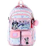 Frocx Minnie Mouse Desenli Okul Çantası OTTO.49289 - Renkli