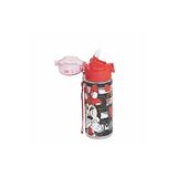 Frocx Minnie Plastik Matara, 500 ml, Kırmızı, Çocuklar İçin