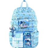 Frocx Stitch Sırt Çantası Charm-Lx Dramas - ilkokul - Mavi - 30 x 46 x 12 CM