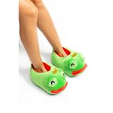 Frog Unisex Hayvanlı Panduf Yeşil 36/41