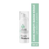 From Natura Çay Ağacı ve Lavanta Akne ve Siyah Nokta Karşıtı 50 ml Bakım Kremi