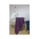 Fronte Home Bebek Çocuk Battaniyesi Yumuşak Peluş Wellsoft Mor - 90 x 100 cm