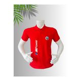 FROOY Bmw M Power Baskılı Polo Yaka Pamuklu T-Shirt