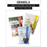 Fropie Badem & Vanilya - Kids Kaju & Muz Küpleri - Proteinli Glutensiz Kaju Keten Tohumu granola 3’lü Set - 640 gr