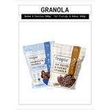 Fropie Badem Vanilya ve Yer Fıstığı Kakao Granola Paketi x2