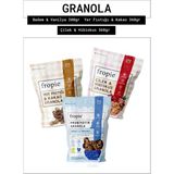 Fropie Badem & Vanilya - Yer Fıstığı & Kakao - Çilek & Hibiskus granola 3’lü Set - 920 gr