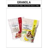 Fropie Çilek Hibiskus ve Kids Kaju Muz Küpleri Granola Paketi x 2 - 600 gr