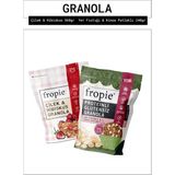 Fropie Çilek Hibiskus ve Proteinli Glutensiz Yer Fıstıklı Kinoa Patlaklı Granola Paketi x 2 - 600 gr