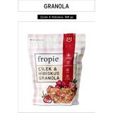 Fropie Çilek ve Hibiskus Granola Katkı Maddesi İçermeyen 360 gr Vegan Atıştırmalık