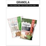 Fropie Elma Badem ve Proteinli Glutensiz Kaju Keten Tohumu granola Paketi x2 - 600 gr