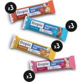 Fropie Karışık Probiyotik Bar Kutusu 35 g - 12 Adet Glutensiz ve Şeker İlavesiz Atıştırmalık - 35 gr