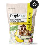 Fropie Kids Granola - Kaju & Muz Küpleri 240GR x 3 Adet - 240 gr