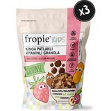 Fropie Kids Granola - Yer Fıstığı & Çilek Küpleri 240GR x 3 Adet - 720 gr