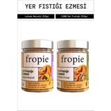 Fropie Yer Fıstığı Ezmesi Seti 630 gr (Yer Fıstığı & Lukuma Meyveli) Glutensiz ve Katkısız