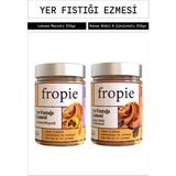 Fropie Yer Fıstığı Ezmesi Seti Kakao Nibli ve Çikolatalı Yer Fıstığı & Lukuma Meyveli 315 gr X2 - 630 gr