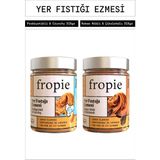 Fropie Yer Fıstığı Ezmesi Seti Probiyotikli Crunchy & Kakao Nibli Çikolatalı 315 gr X2 - 630 gr
