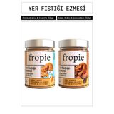 FROPİE Yer Fıstığı Ezmesi Seti Probiyotikli Crunchy & Kakao Nibli Çikolatalı 315 gr