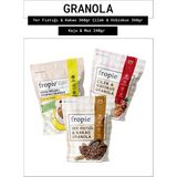 Fropie Yer Fıstığı & Kakao - Çilek & Hibiskus - Kids Kaju & Muz Küpleri granola 3’lü Set - 960 gr