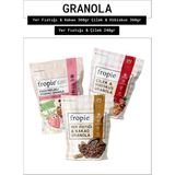 Fropie Yer Fıstığı & Kakao - Çilek & Hibiskus -Kids Yer Fıstığı & Çilek Küpleri granola 3’lü Set - 960 gr