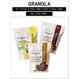 Fropie Yer Fıstığı & Kakao - Fındık & Kakao - Kids Kaju & Muz Küpleri granola 3’lü Set - 960 gr