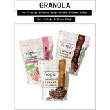 Fropie Yer Fıstığı & Kakao - Fındık & Kakao - Kids Yer Fıstığı & Çilek Küpleri granola 3’lü Set - 960 gr