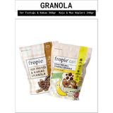 Fropie Yer Fıstığı Kakao ve Kids Kaju Muz Küpleri Granola Paketi x 2 - 600 gr