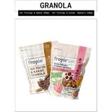 Fropie Yer Fıstığı Kakao ve Kids Yer Fıstığı Çilek Küpleri granola Paketi x2 - 600 gr