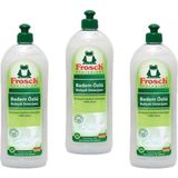 Frosch Badem Özlü Bulaşık Deterjanı 750 ml Limon Kokusuyla 3'lü Set Elde Yıkama İçin Etkili