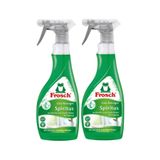 Frosch Cam ve Ayna Temizleyici Spiritus Güçlü ve Iz Bırakmayan Temizlik 500 ml x 2 Adet , Vegan