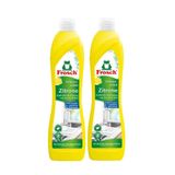 Frosch Krem Limon Özlü Temizleyici Mutfak ve Banyo Için 500 ml x 2 Adet, Vegan